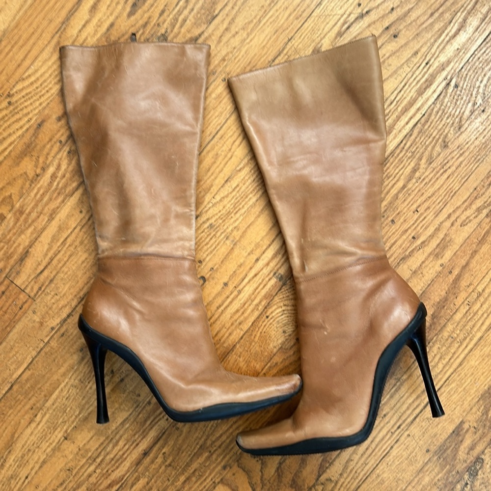 Aldo Leather Stiletto Boots’s